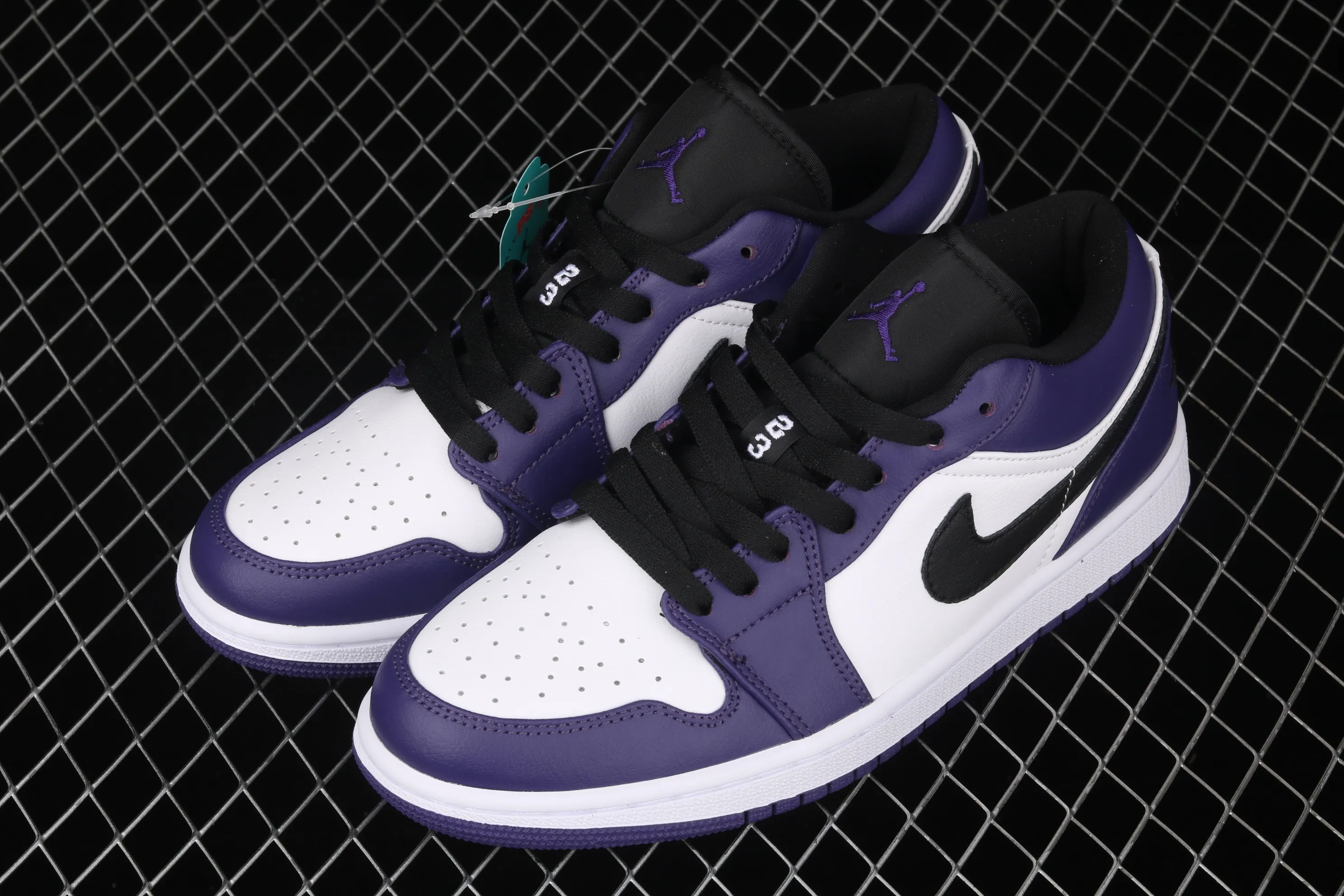 All Categories Air Jordan Jordan Series Basketball Shoes Air Jordan 1 Low New Version Air Jordan 1 Low AJ1 Joe 1 Low Top Leather Grape Purple 553558-500